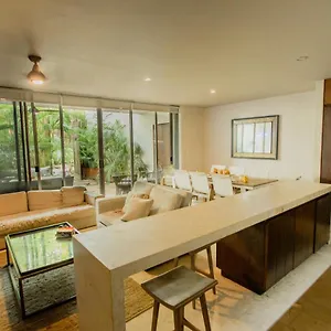 Ideal 4 Groups Aldeazama 2br 10pax Apt Papaya Playa , Tulum Mexico